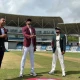 پہلا ٹیسٹ: ویسٹ انڈیز کا پاکستان کے خلاف ٹاس جیت کر بیٹنگ کا فیصلہ
