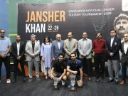 جان شیرخان اسکواش ٹورنامنٹ: عالمی کھلاڑی ناصر اقبال نے انس علی شاہ کو بآسانی 0 3سے مات دے دی