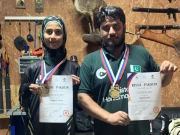 ہارس بیک آرچری چیمپئن شپ میں پاکستانی باپ بیٹی نے تاریخ رقم کر دی