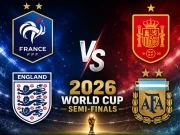 فیفا ورلڈ کپ 2026: سیمی فائنل لائن اپ مکمل، کون کب کس کا مقابلہ کرےگا؟