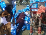 لاہور: راوی پل پر ٹریفک حادثے میں لوڈر رکشے پر سوار 2 افراد جاں بحق