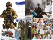 معصوم بچوں کو نشانہ بناتے ظالم اسرائیلی