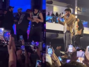 طلحہ انجم نے مداح کو بالوں سے پکڑ کر اسٹیج پر گھسیٹ لیا، ویڈیو وائرل