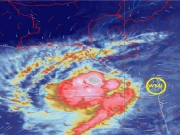خلیج کیمبے پر ہوا کا انتہائی کم دباؤ بن گیا، سائیکلون الرٹ جاری