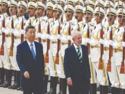 چین کا امریکہ پر 