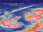 بحیرہ عرب میں کم دباؤ شمال مغرب کی جانب بڑھ گیا، کراچی سے فاصلہ مزید کم