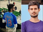 ویرات کوہلی کے نام کی شرٹ، پاکستانی مداح کےلیے دھرو راٹھی نے کیا کہا؟