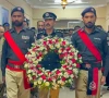 کراچی، جشن آزادی اور شہدائے پولیس کے اعزاز میں پروقار تقریب کا انعقاد، ایس ایس پی ویسٹ کی شرکت