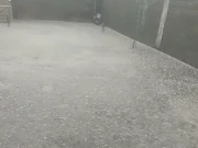 دیر میں تیز بارش اور ژالہ باری، گرمی کا زور ٹوٹ گیا