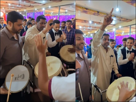 شادی کی تقریب میں بھی انتخابی فہرستوں کے خلاف احتجاج، باراتیوں کے دف کی تھاپ پر نعرے