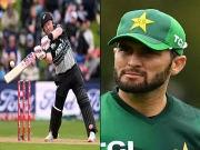 کیوی بلے باز نے شاہین شاہ آفریدی کی درگت بنا دی