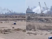 مشرقِ وسطیٰ میں جنگ نے نیا رخ اختیار کر لیا، مصر کی بندرگاہ پر دھماکہ