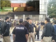 ایمان مزاری کی سزا پر ایچ آر سی پی کا احتجاج، پریس کلب کے اطراف سڑکیں بند، پولیس تعینات