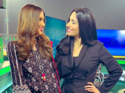 ایرن ہالینڈ اور زینب عباس میں بہنوں والا رشتہ قائم دوستی کے چرچے