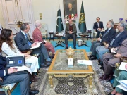 وزیراعظم شہباز شریف اور وزیر خزانہ سے یورپی یونین کی سفیر  کی ملاقات