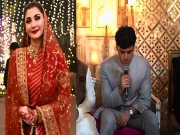 زید نواز کے نکاح میں مریم کے بھارتی ڈیزائنر کے پہنے سرخ جوڑے کے چرچے، قیمت کتنی تھی؟