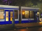ایمسٹرڈیم میں پھر ہنگامے، فلسطین کے حامی مظاہرین نے ٹرام جلادی