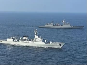 پاک بحریہ کے جہاز ذوالفقار کی بحیرہ عرب میں کورین نیوی کے ساتھ مشق