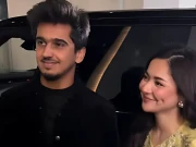 ہانیہ عامر اور صائم ایوب کی لندن میں ملاقات، ویڈیو وائرل