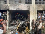 ڈھاکا میں بنگلادیش ایئرفورس کا تربیتی طیارہ گر کر تباہ، ایک شخص جاں بحق