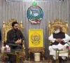 سہیل آفریدی کی مفتی محمود مرکز آمد،مولانا فضل الرحمان سے ملاقات