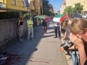 غزہ میں قحط پر عالمی احتجاج، یورپ میں مصر کے سفارتخانوں کے باہر مظاہرے، رفح کراسنگ کھولنے کا مطالبہ