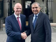 فیفا صدر کی چیئرمین پی سی بی سے ملاقات، تصویر وائرل