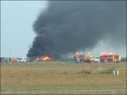 کیلیفورنیا میں امریکی فضائیہ کا جدید ترین ایف 35 لڑاکا طیارہ گر کر تباہ، ویڈیو وائرل