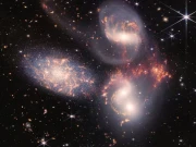 کہکشاؤں کے ٹکرانے کا غیرمعمولی نظارہ عکس بند