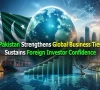 پاکستان میں عالمی کاروباری روابط مستحکم، غیر ملکی سرمایہ کاروں کا اعتماد برقرار