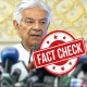 فیکٹ چیک: خواجہ آصف کی پاک بھارت موازنے میں بھارت کی تعریف کرنے والی ویڈیو فیک نکلی