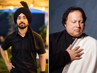 دلجیت دوسانجھ کا نصرت فتح علی خان کو شاندار خراجِ تحسین، ’سانسوں کی مالا‘ پر پرفارمنس وائرل