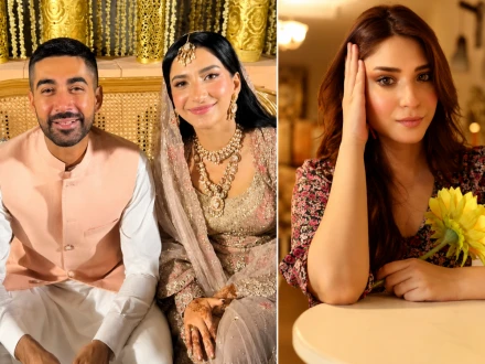 رمشا خان کی بہن کا انگریزی میں نکاح، سوشل میڈیا صارفین کی تنقید