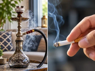 شیشہ یا سگریٹ، زیادہ خطرناک کیا؟ حقیقت جان کر شیشہ پینے والے دنگ رہ جائیں گے