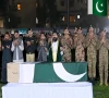 لیفٹیننٹ کرنل خالد حسین شہید کی نماز جنازہ ادا، وزیراعظم اور فیلڈ مارشل کی شرکت