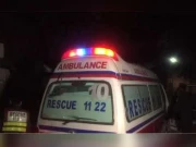 پشاور، نادرن بائی پاس پر گیس ٹینکر کا حادثہ، ریسکیو 1122 کا بروقت آپریشن