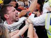 لندن میں فلسطین کے حق میں احتجاج، 890 افراد گرفتار