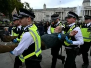 فلسطین کے حق میں مظاہروں کو محدود کرنے کے اعلان پر شبانہ محمود پر برطانیہ بھر میں شدید تنقید