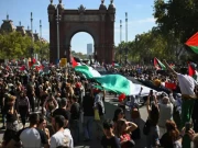 یورپ بھر میں غزہ کے حق میں مظاہرے، ہزاروں افراد سڑکوں پر، لندن میں گرفتاریاں