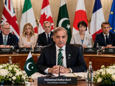 کینیڈا اور جاپان سمیت یورپی ممالک نے مشترکہ اعلامیہ میں امریکا ایران جنگ بندی میں پاکستان کی تعریف کی (اے آئی، تصوراتی تصویر)