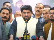 گورنر سندھ کی نیو کراچی میں 12 ویں سحری کے اجتماع میں شرکت، میڈیا سے گفتگو