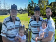 زیادہ عمر میں پہلی بار دادا بننے والا آسٹریلیوی شہری