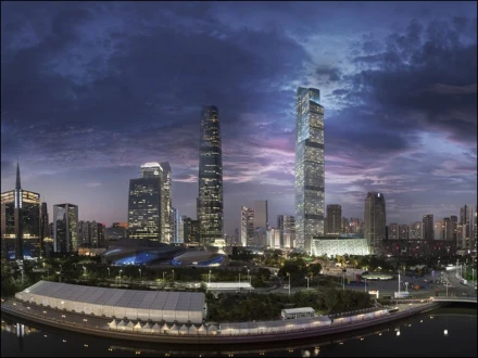 چین کی 530 میٹر بلند عمارت، جدید تعمیراتی مہارت کا ایک شاندار نمونہ