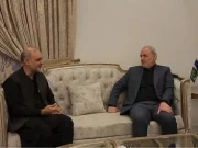 ایرانی سفیر اور حافظ نعیم کی ملاقات کا منظر (فوٹو : نیوز ایجنسی)