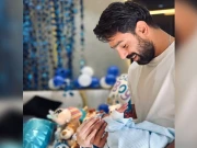 حارث رؤف نے نومولود بیٹے کے ساتھ تصویر شیئر کر کے نام بھی بتادیا