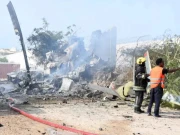 صومالیہ میں ملٹری ہیلی کاپٹر گر کر تباہ؛ 5 ہلاک اور 3 زخمی  