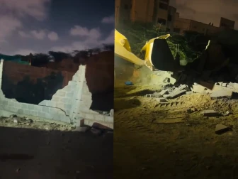 کراچی، ہل پارک کے اطراف میں غیر قانونی تعمیرات کے خلاف آپریشن، پلاٹس مسمار 