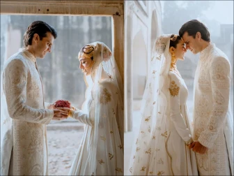 حنا آفریدی اور تیمور اکبر رشتۂ ازدواج میں منسلک، تصاویر وائرل