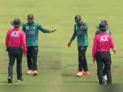 توحید ہریدوئے امپائر سے تکرار پر ایک میچ کیلئے معطل