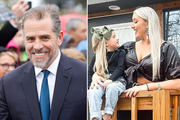 Hunter Biden girl friend and daughter